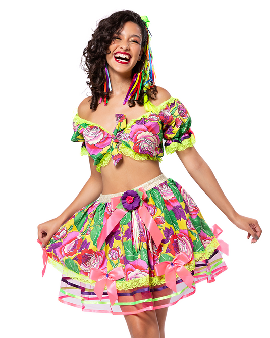 CONJUNTO CROPPED JUNINO FILLETTY ADULTO - J98055