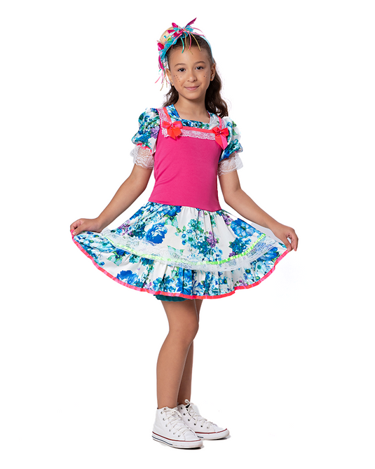 VESTIDO JUNINO MARIA ALINE - J1769