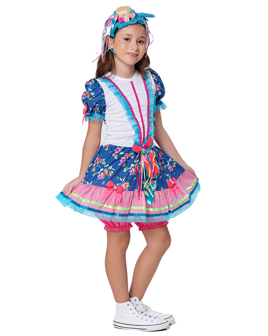 VESTIDO JUNINO MARIA ANABEL - J1767