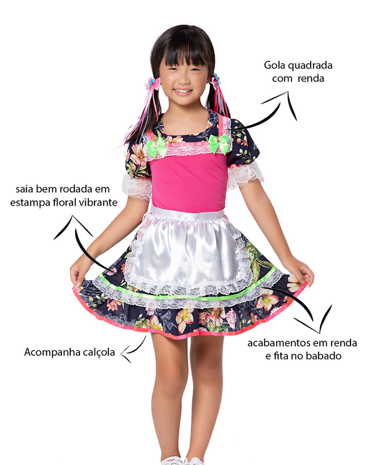 VESTIDO JUNINO MARIA ANITA - J1777