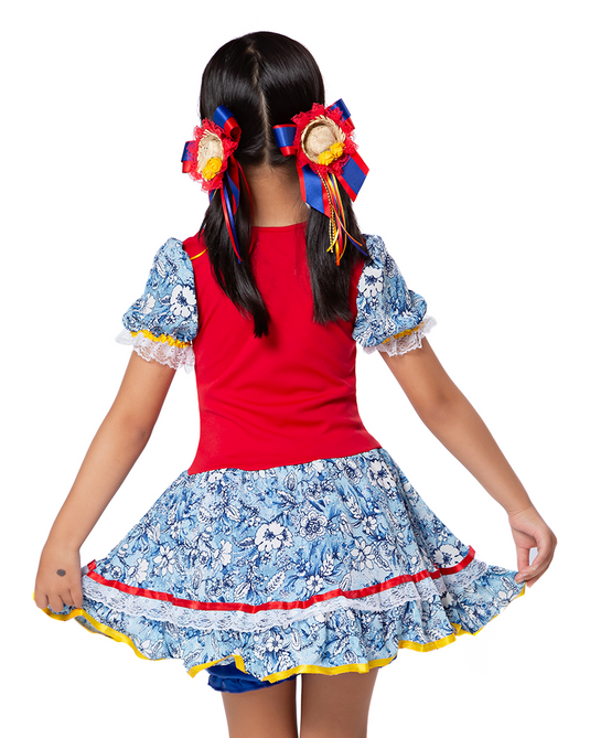VESTIDO JUNINO MARIA ANITA - J1777