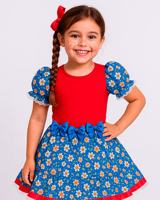 VESTIDO JUNINO MARIA HELENA - J1796