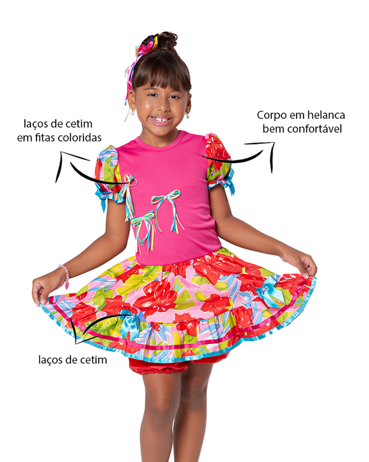 VESTIDO JUNINO MARIA LUZIA - J1792