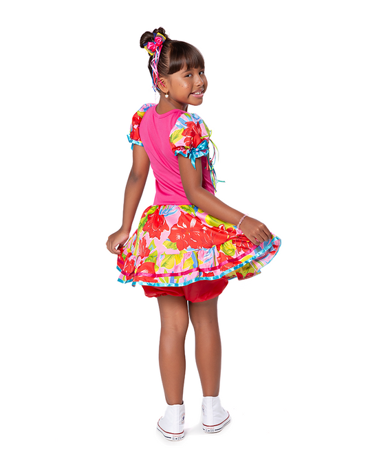 VESTIDO JUNINO MARIA LUZIA - J1792