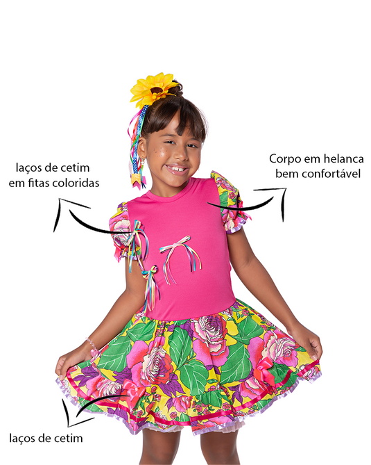VESTIDO JUNINO MARIA LUZIA - J1792