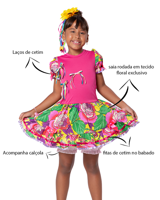 VESTIDO JUNINO MARIA LUZIA - J1792