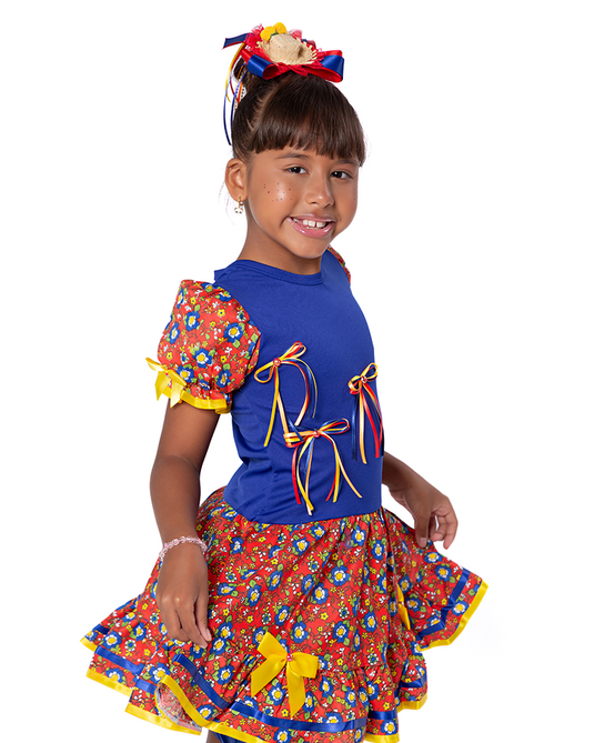 VESTIDO JUNINO MARIA LUZIA - J1792