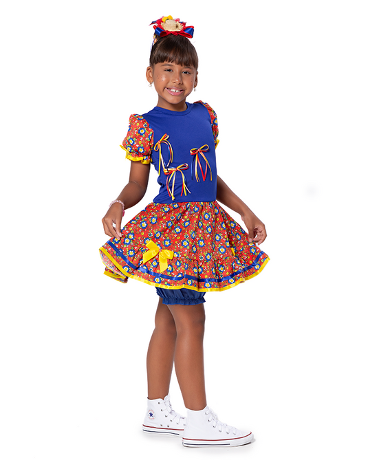 VESTIDO JUNINO MARIA LUZIA - J1792