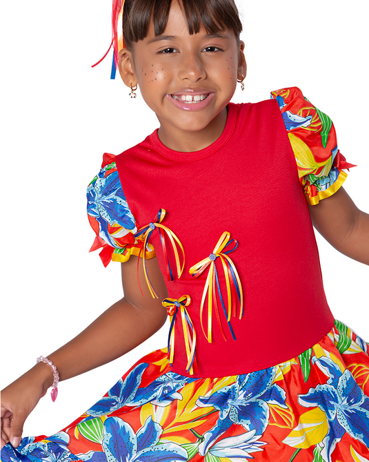 VESTIDO JUNINO MARIA LUZIA - J1792