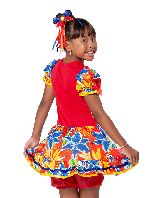 VESTIDO JUNINO MARIA LUZIA - J1792