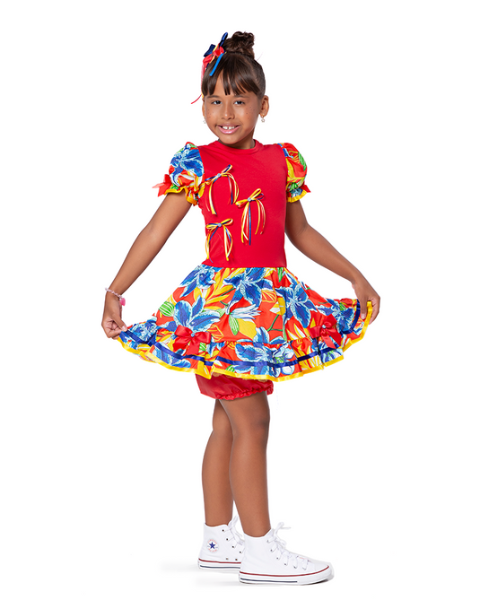 VESTIDO JUNINO MARIA LUZIA - J1792