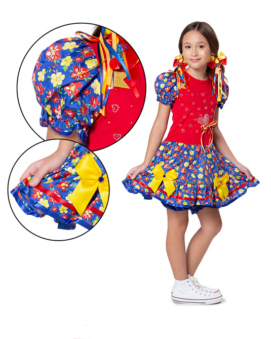 VESTIDO JUNINO NAOMI - J1790