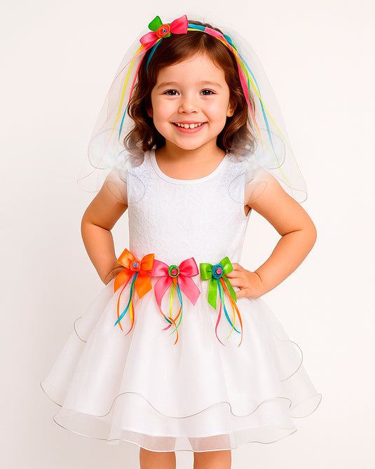 VESTIDO JUNINO NOIVA TANIA - J2095