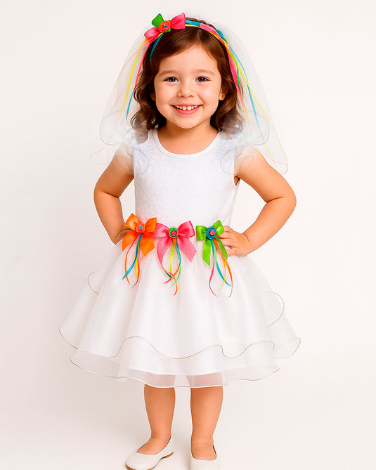 VESTIDO JUNINO NOIVA TANIA - J2095