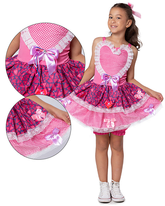 VESTIDO JUNINO SAFIRA - J1788