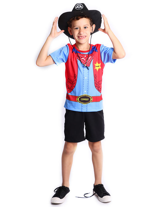 FANTASIA XERIFE INFANTIL - C3075