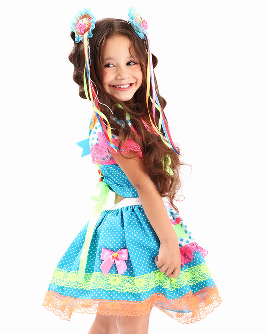 VESTIDO JUNINO RAFAELA-INFATIL