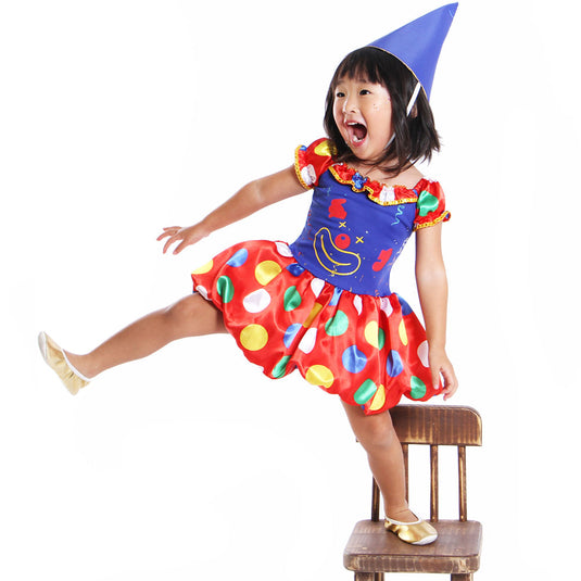FANTASIA PALHAÇA BIBI - INFANTIL