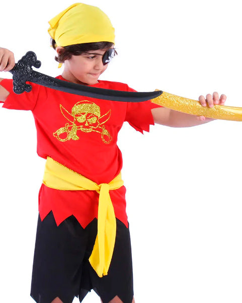 FANTASIA PIRATA BLACK - INFANTO JUVENIL - TR704