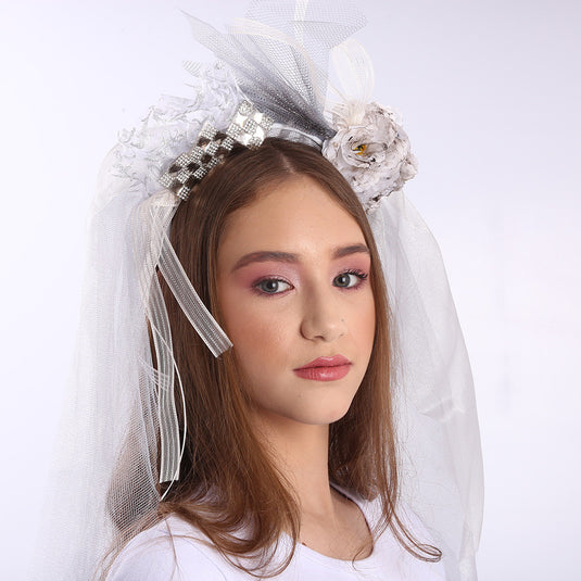 TIARA VEU NOIVA CADAVER UNID