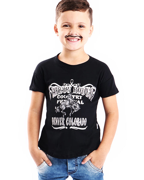 CAMISETA JUNINA COUNTRY- INFANTIL
