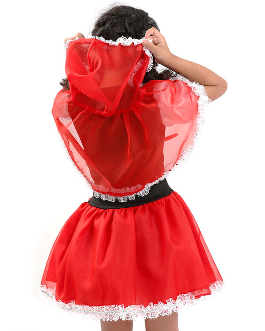 FANTASIA CHAPEUZINHO VERMELHO ALMMY INFANTIL - C7503