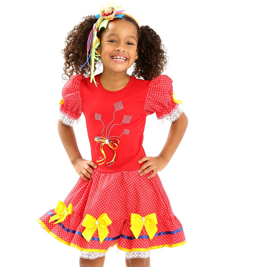 TIARA JUNINA CITANA - KIT COM 2 UN - CORES SORTIDAS