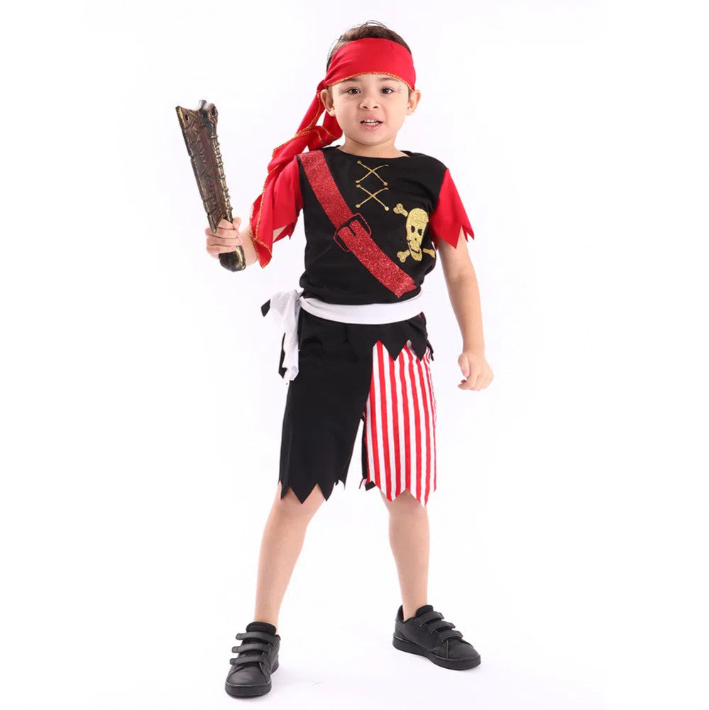 Fantasia Pirata Masculino Infantil - NaMega Festas