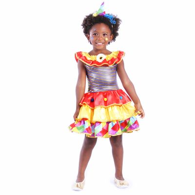 FANTASIA PALHAÇA JUJU - INFANTIL