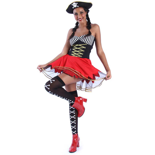 FANTASIA MULHER PIRATA SABBY-ADULTO