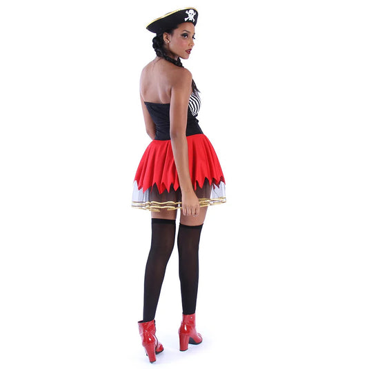 FANTASIA MULHER PIRATA SABBY-ADULTO