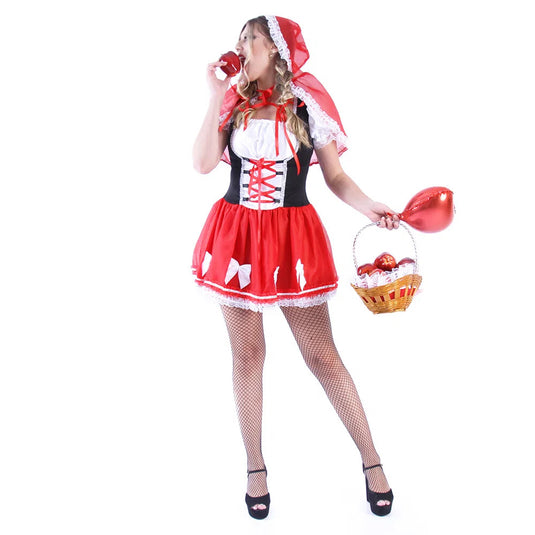 FANTASIA CHAPEUZINHO VERMELHO ALMMY ADULTO - C97503