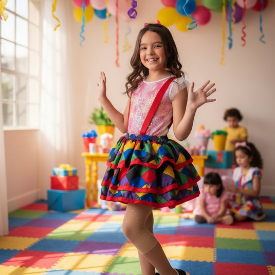 SAIA COM SUSPENSÓRIO INFANTIL - C0284