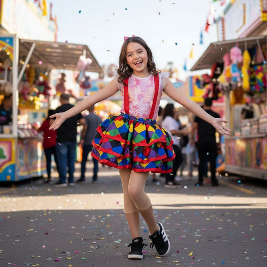 SAIA COM SUSPENSÓRIO INFANTIL - C0284