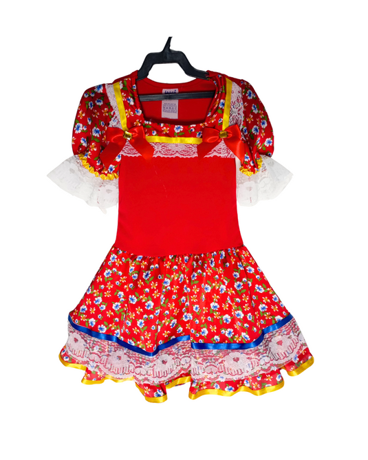 VESTIDO JUNINO MARIA ALINE - J1769