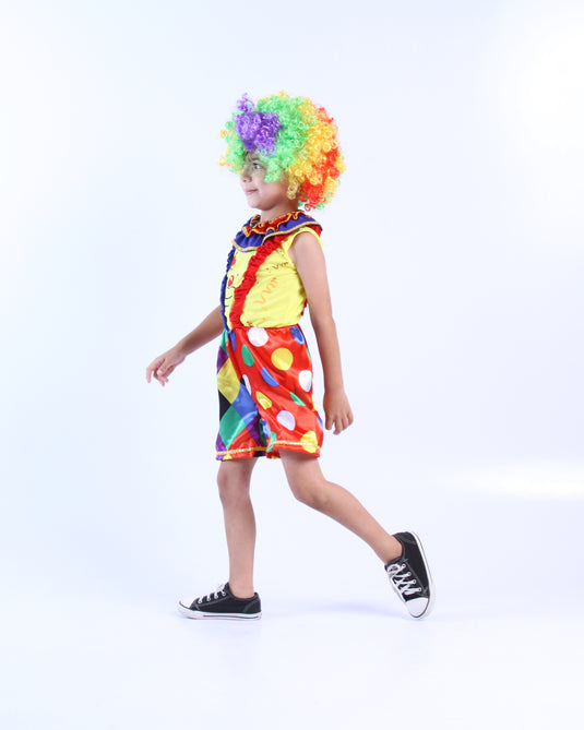 FANTASIA PALHACO FOM-INFANTIL