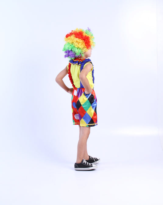 FANTASIA PALHACO FOM-INFANTIL
