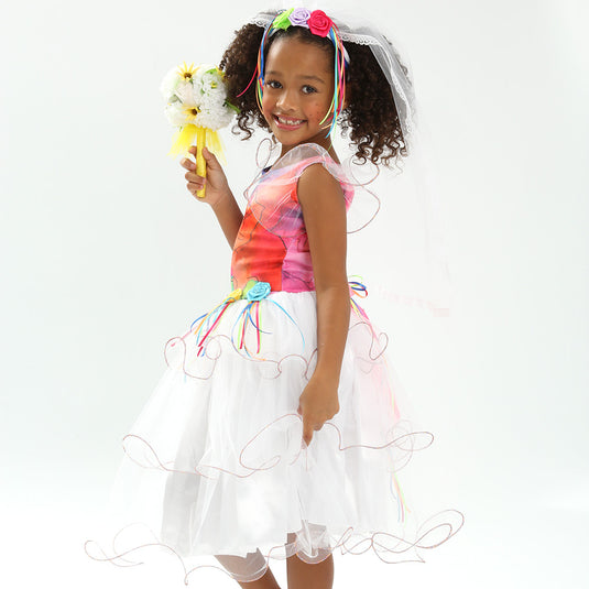 VESTIDO JUNINO NOIVA TABATHA- INFANTIL