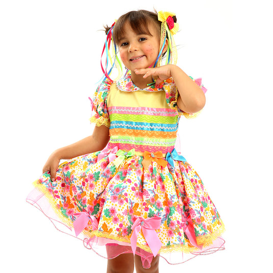 VESTIDO JUNINO DOCINHO- INFANTIL