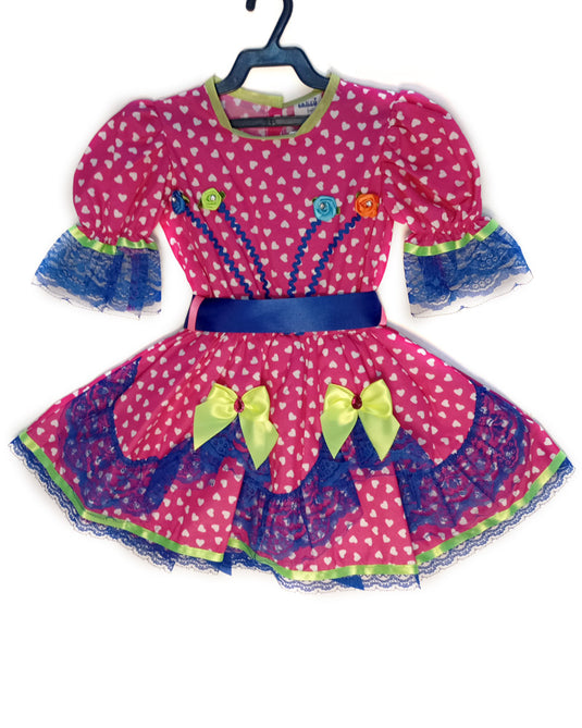 VESTIDO JUNINO CAJUZINHO INFANTIL