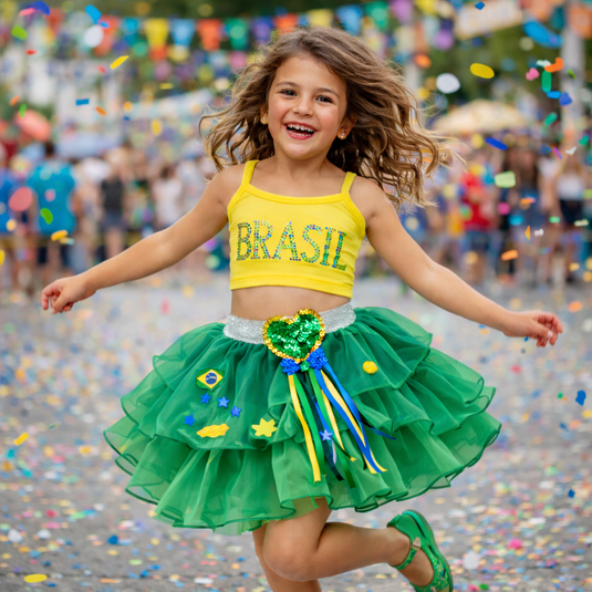 SAIA TOP CUSTOMIZADO ORGANZA COPA - C4123