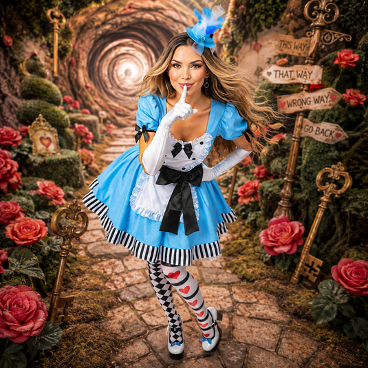 FANTASIA ALICE GLEE ADULTO - C97538