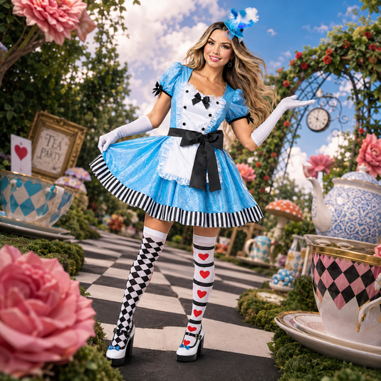 FANTASIA ALICE GLEE ADULTO - C97538