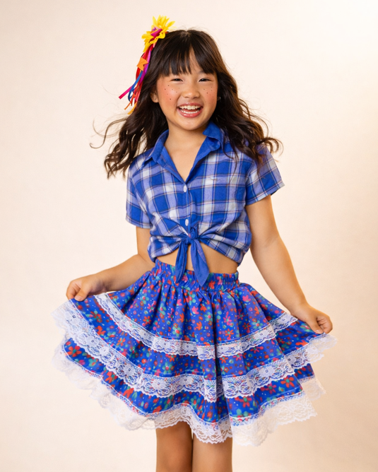 SAIA JUNINA VANUSA 3 BABADOS - J364