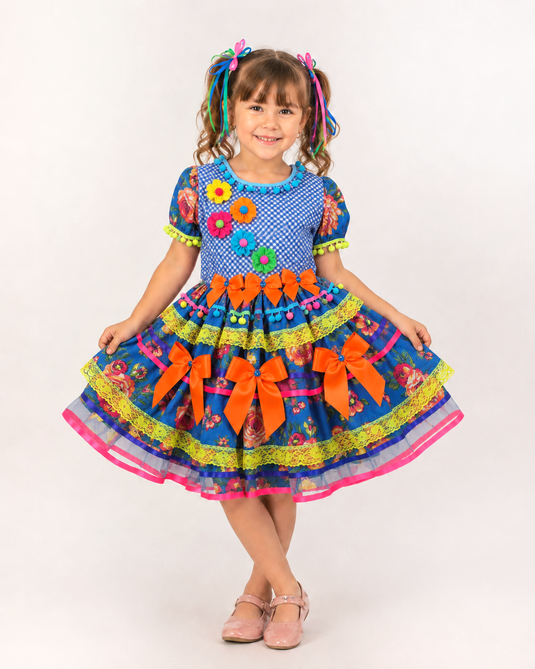 Vestido Junino Elaine -J2313