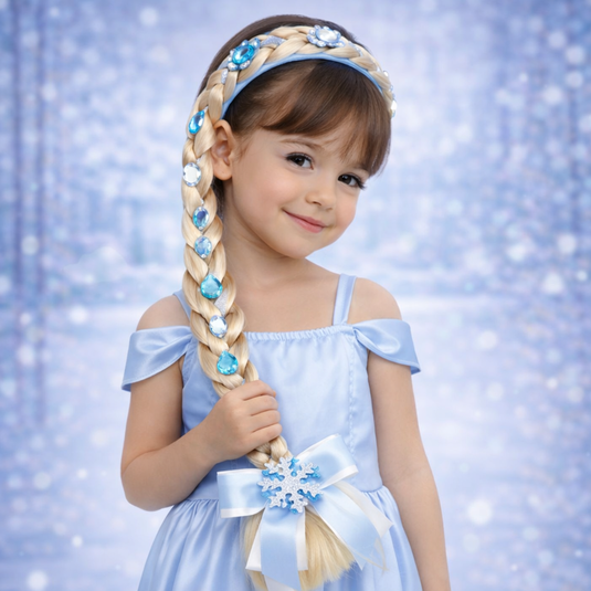 TIARA TRANÇA PRINCESA GLACE