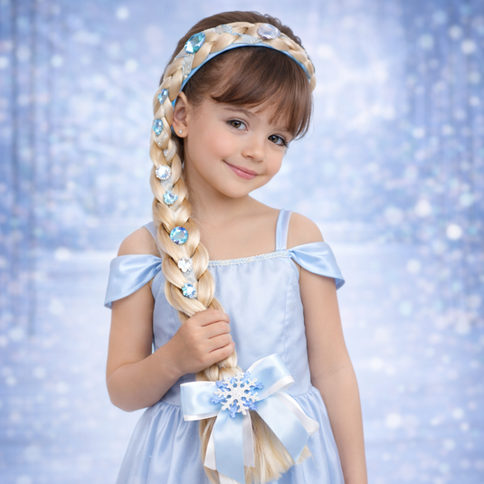 TIARA TRANÇA PRINCESA GLACE