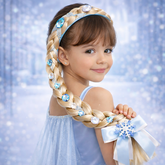 TIARA TRANÇA PRINCESA GLACE