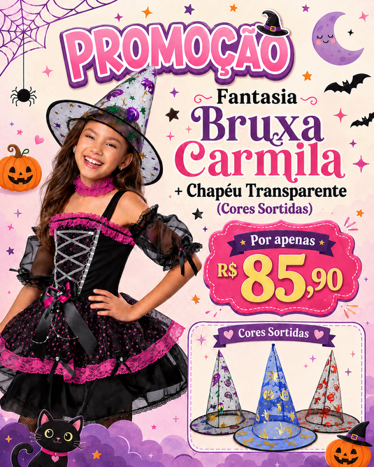 Fantasia Bruxa Carmila