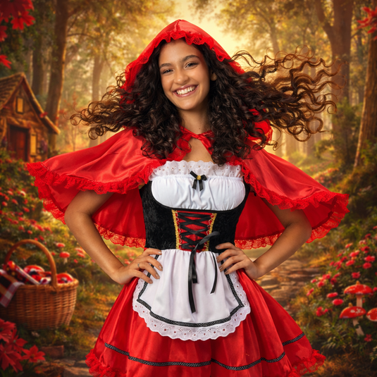 FANTASIA CHAPEUZINHO VERMELHO ROUGE - C97505